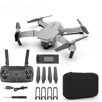 High-Definition Aerial Photography UAV with Dual-Camera, Folding Four-Axis Aircraft, and Fall-Resistance Features