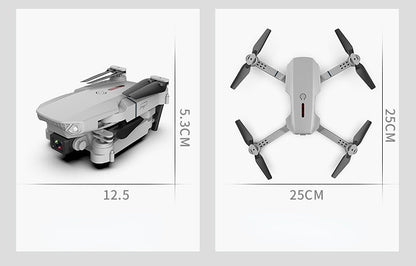 High-Definition Aerial Photography UAV with Dual-Camera, Folding Four-Axis Aircraft, and Fall-Resistance Features