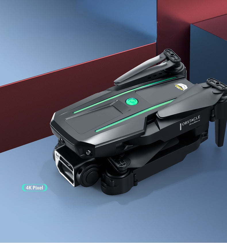 Foldable Four-Axis Drone with Obstacle Avoidance for HD Aerial Photography and Remote Control