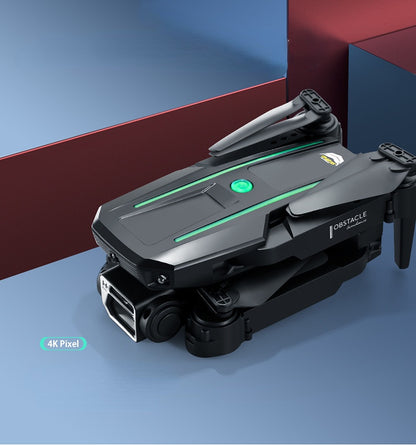 Foldable Four-Axis Drone with Obstacle Avoidance for HD Aerial Photography and Remote Control