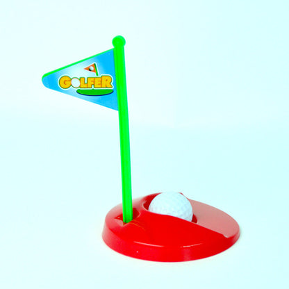 Children's toilet Mini Golf Course Trainer Toy with Putter