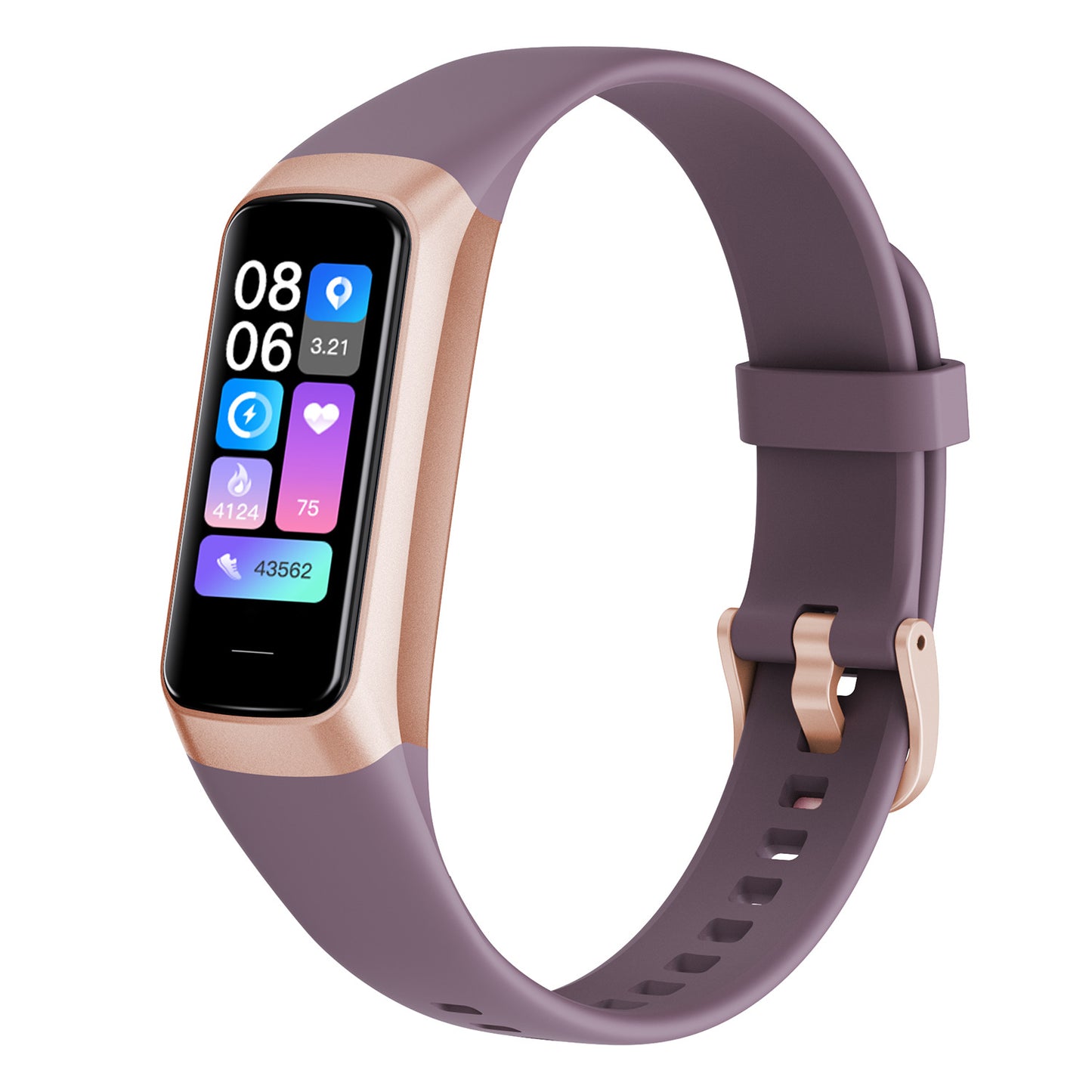Smart Watch with Blood Oxygen and Heart Rate Monitoring and Multi-functions