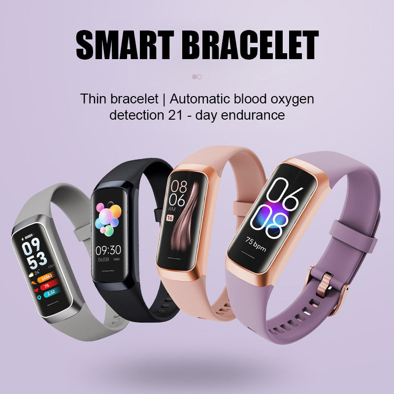 Smart Watch with Blood Oxygen and Heart Rate Monitoring and Multi-functions