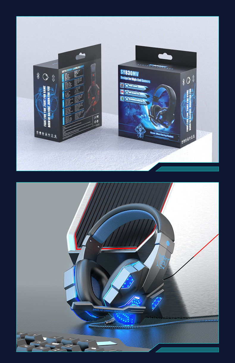 Wired Gaming Headset for PC and Mobile Phones - Esports Headset