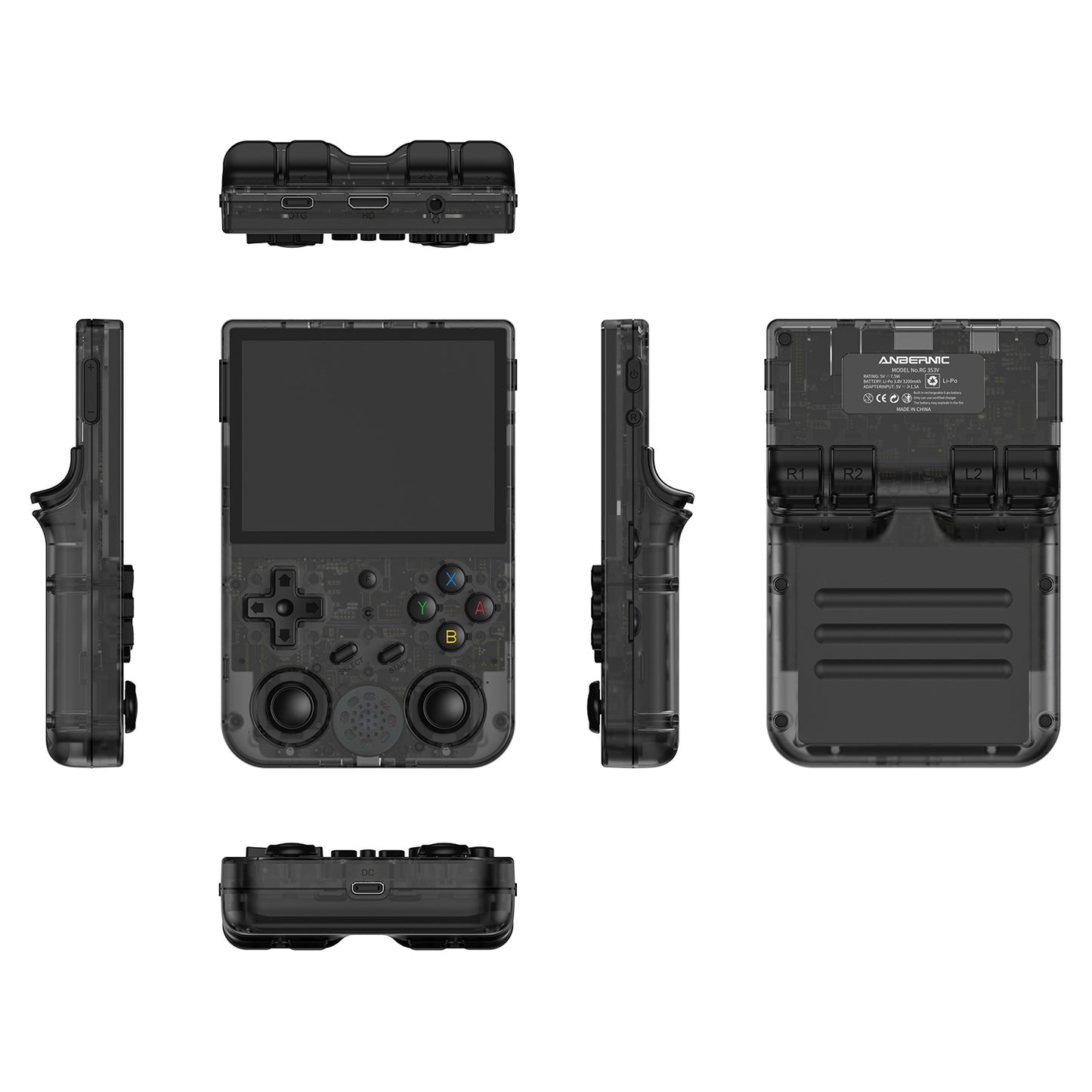 Open Source Handheld Game Console with Android System and PS2 Compatibility