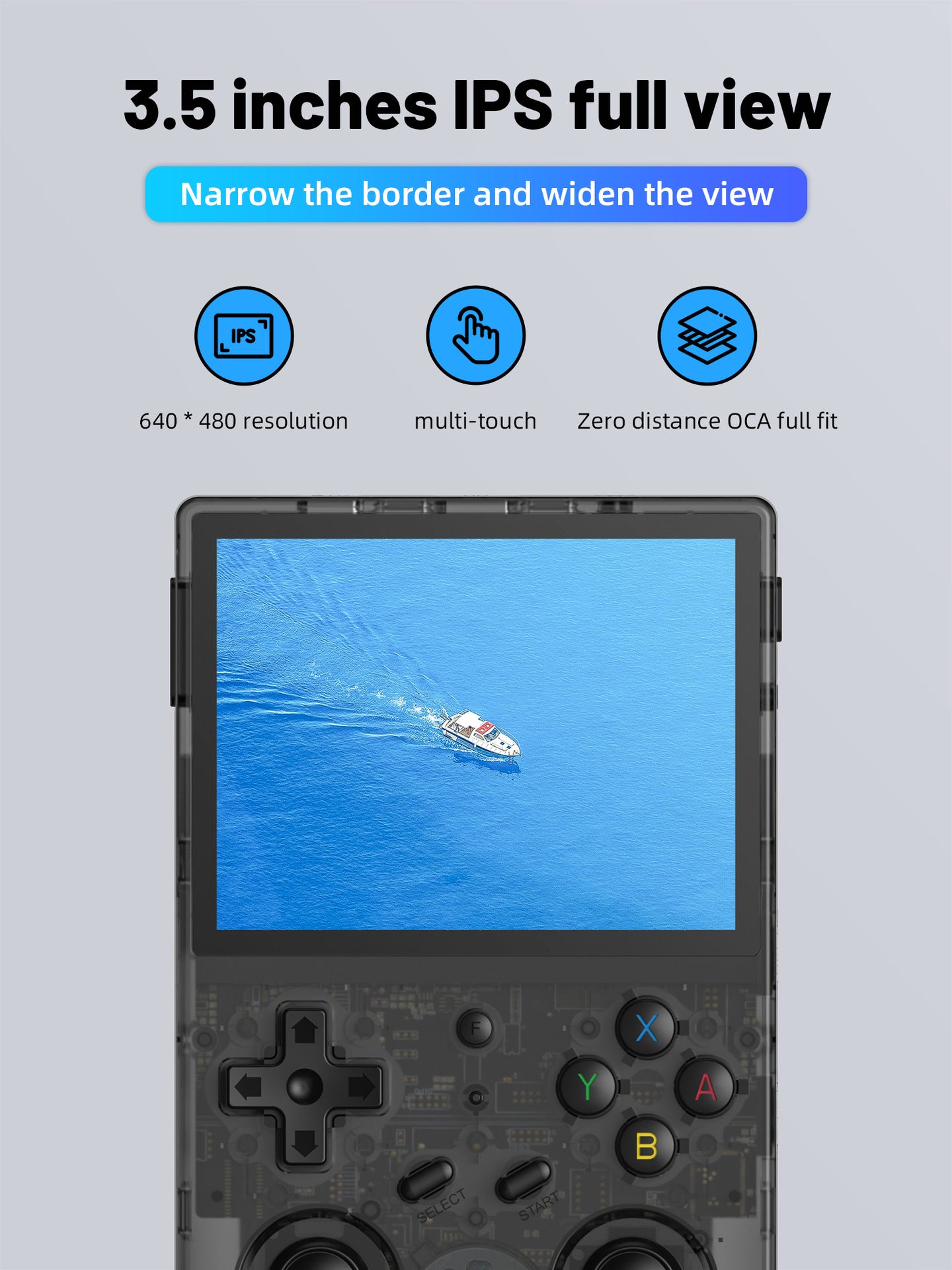 Open Source Handheld Game Console with Android System and PS2 Compatibility