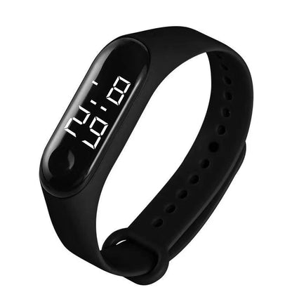 Waterproof LED Electronic Watch for Kids, Fashionable and Sporty Design