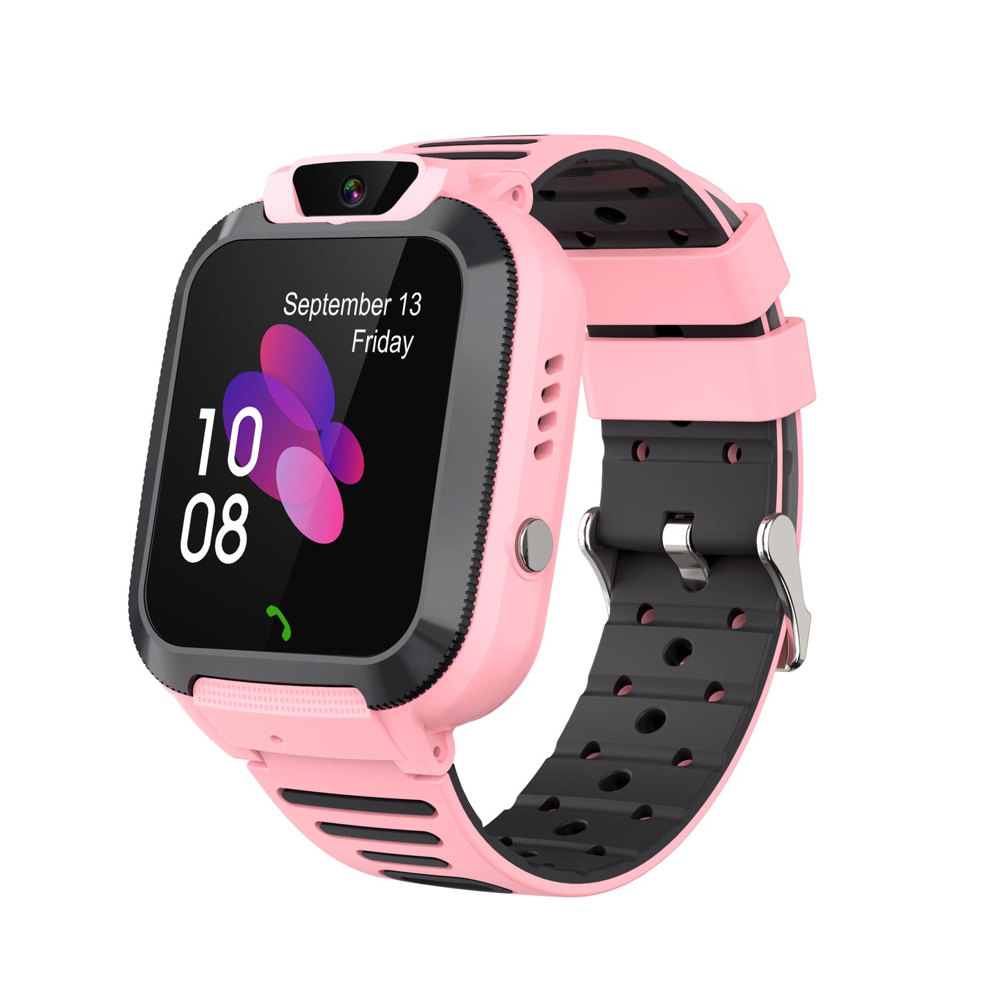 Smart Watch 2G Kids Tracker Phone - GPS Finder Locator, Anti-Lost, Camera, SOS Call, GSM SIM, Alarm, Toy Gift for Children and Babies