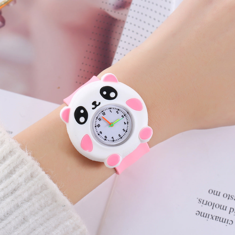 Fun Kids' Watch with Small Animal Patting Feature