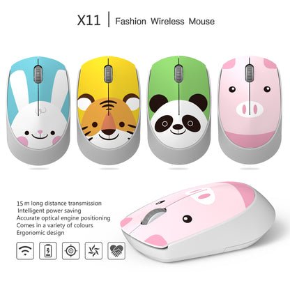 Kids Wireless Cartoon Animal Mouse, Cute Panda and Tiger