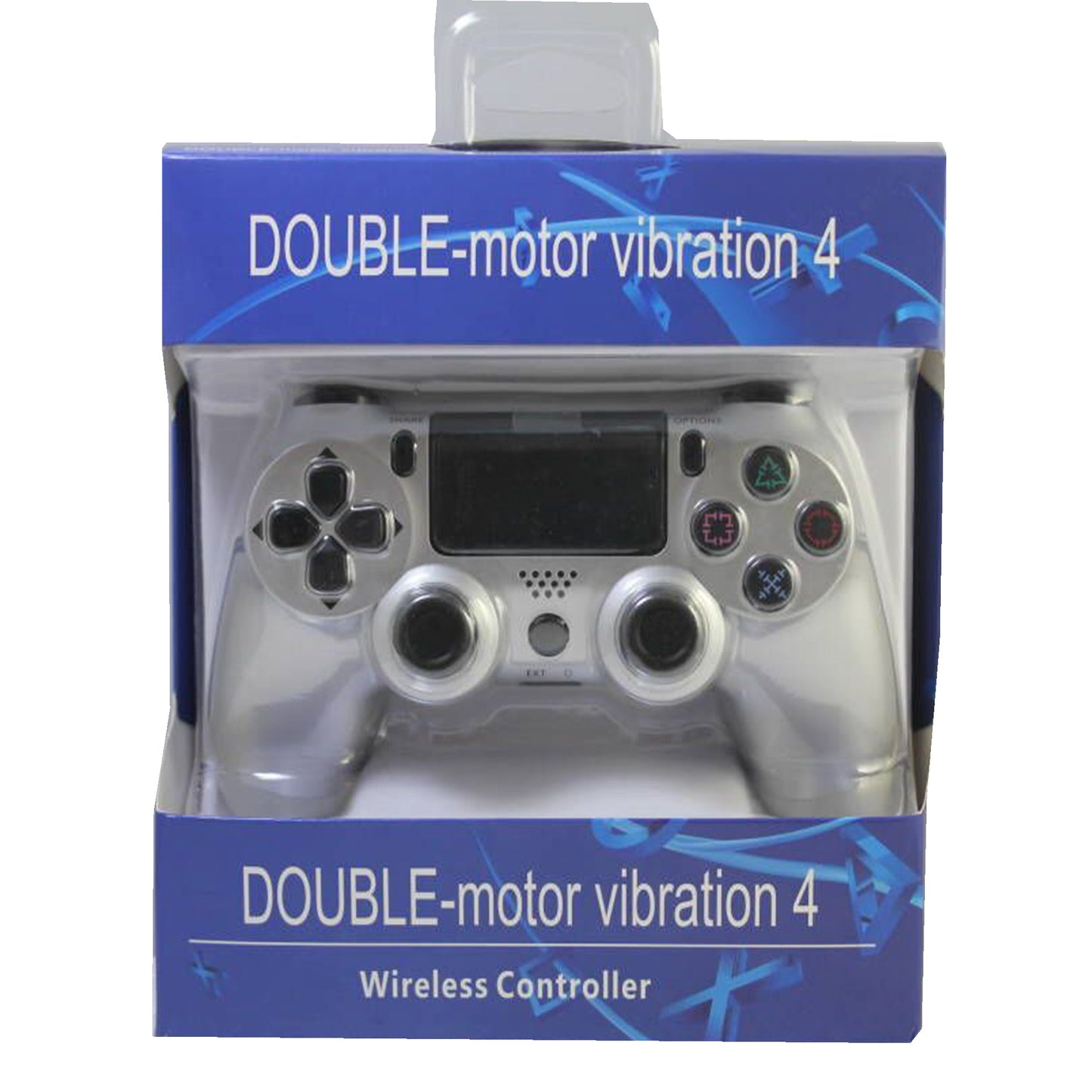 Wireless Bluetooth Six-Axis PS4 Gamepad with Vibration and LED Light