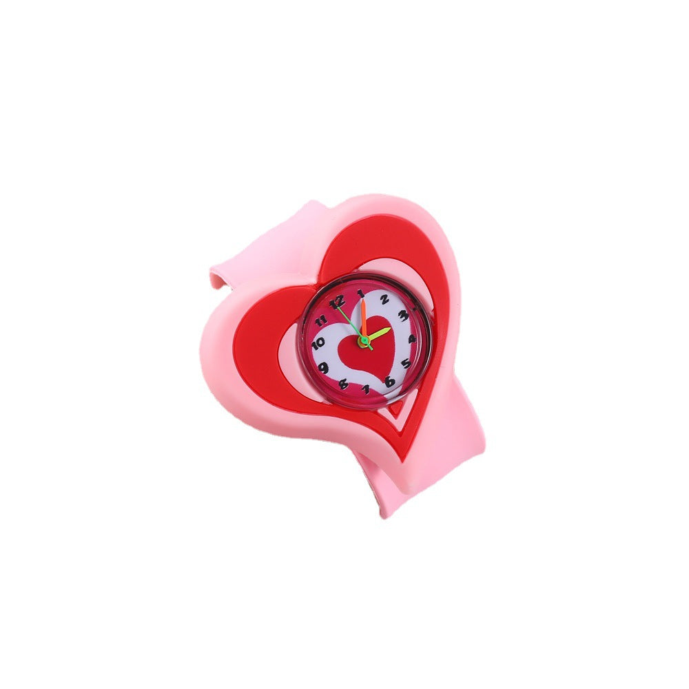 Fun Kids' Watch with Small Animal Patting Feature