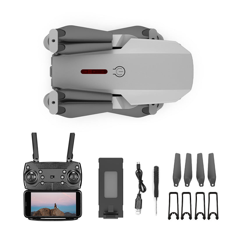 High-Definition Aerial Photography UAV with Dual-Camera, Folding Four-Axis Aircraft, and Fall-Resistance Features