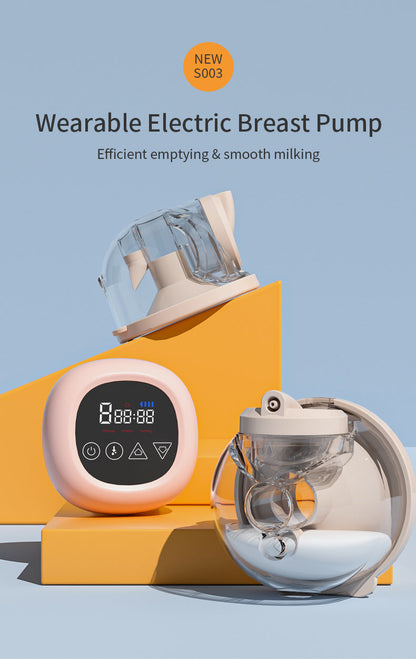 Bilateral electric Breast pump automatic suction silent painless milk collector