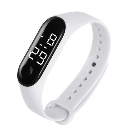 Waterproof LED Electronic Watch for Kids, Fashionable and Sporty Design