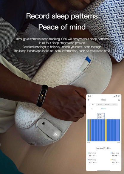 Smart Watch with Blood Oxygen and Heart Rate Monitoring and Multi-functions