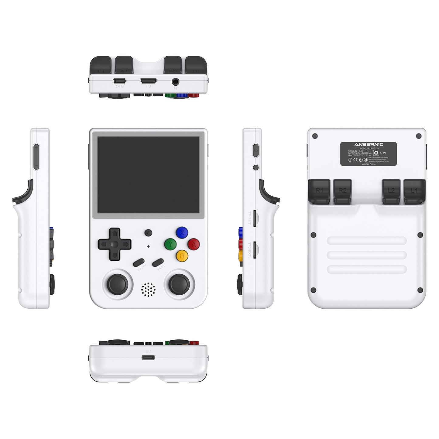 Open Source Handheld Game Console with Android System and PS2 Compatibility