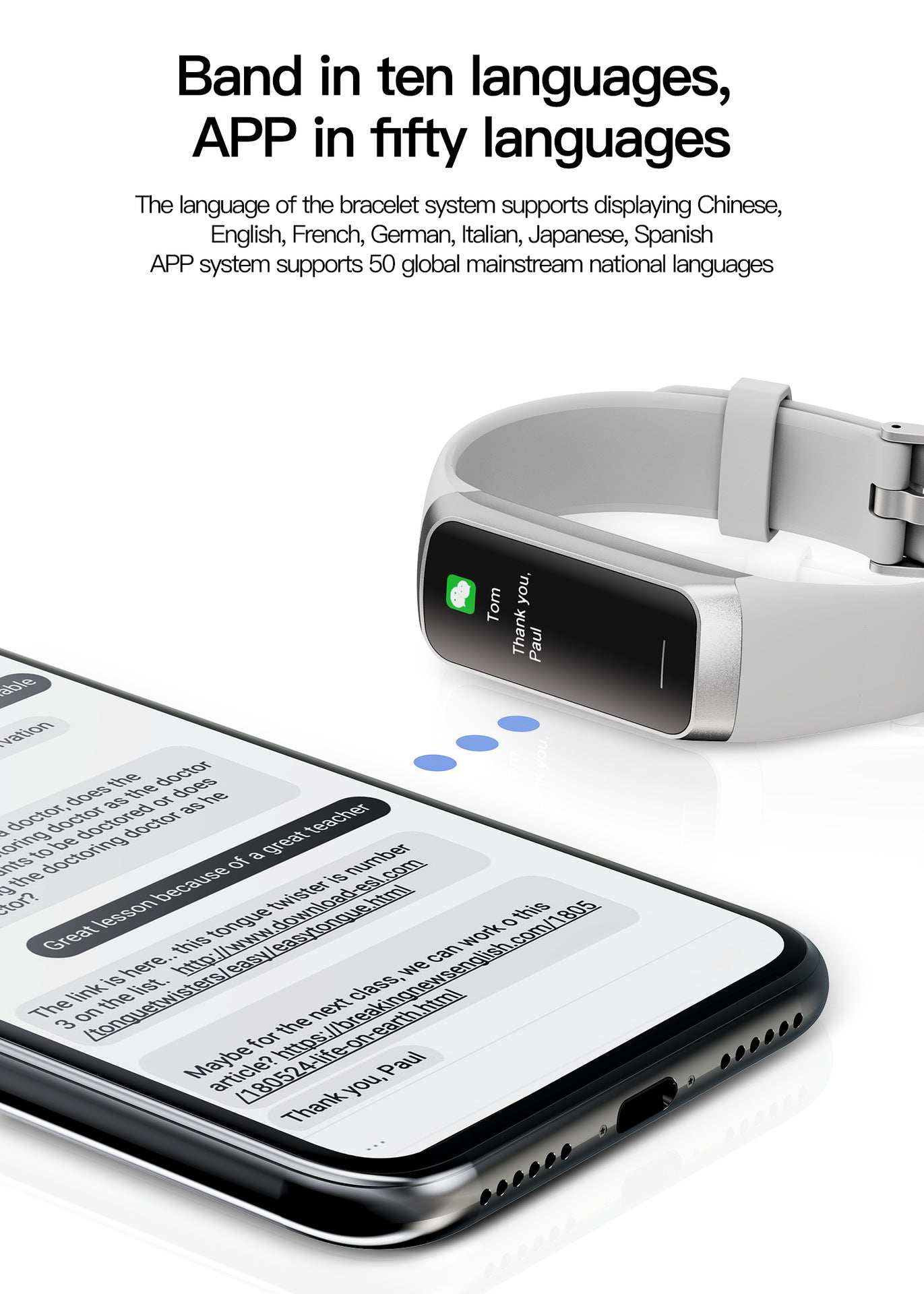 Smart Watch with Blood Oxygen and Heart Rate Monitoring and Multi-functions