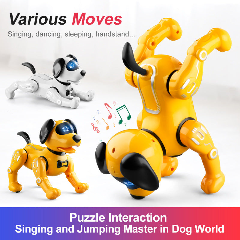 Interactive Remote Control Robot Dog Toy with Accessories
