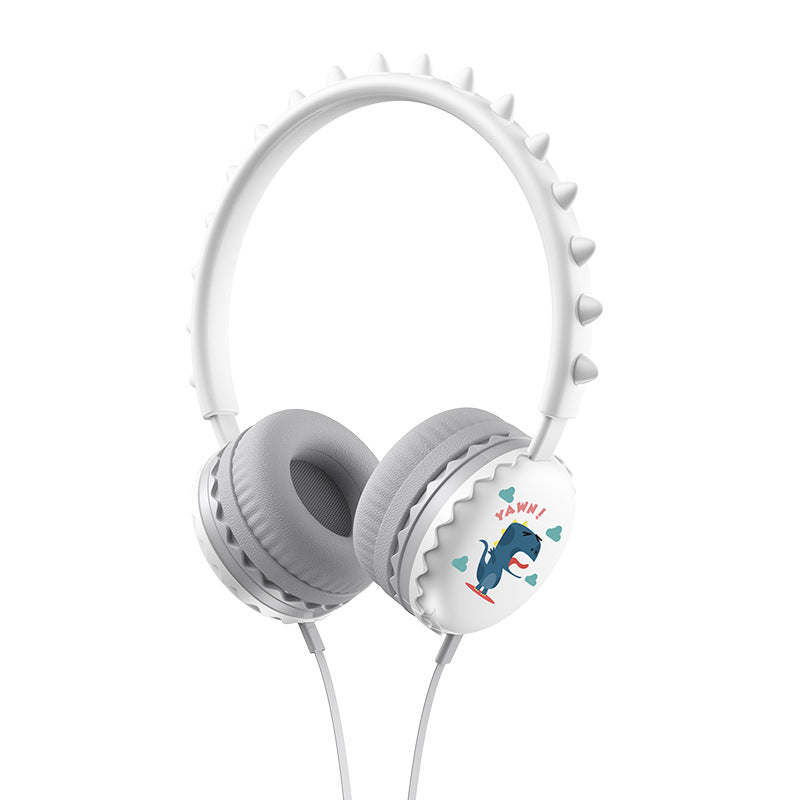 Wired Headphone Creative Cute Little Dinosaur Children's Headphone