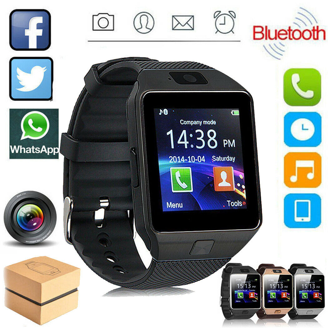DZ09 Smart Watch: Touch Screen, Heart Rate, Blood Pressure, Sleep Tracker