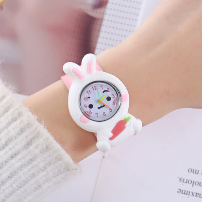 Fun Kids' Watch with Small Animal Patting Feature