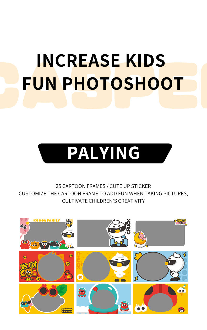 Instant Print Kids Camera with Thermal Printing Technology - Perfect Gift for Kids