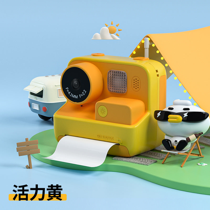 Instant Print Kids Camera with Thermal Printing Technology - Perfect Gift for Kids