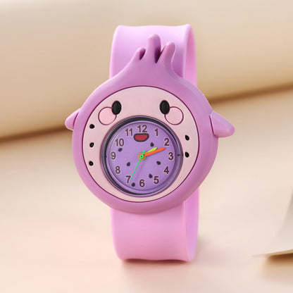 Fun Kids' Watch with Small Animal Patting Feature