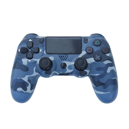 Wireless Bluetooth Six-Axis PS4 Gamepad with Vibration and LED Light