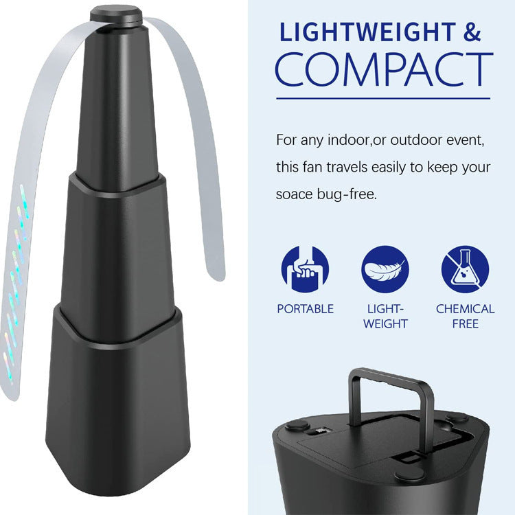 Fly Repellent Fan with Electronic Mosquito and Cockroach Repellent