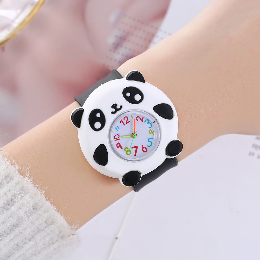 Fun Kids' Watch with Small Animal Patting Feature
