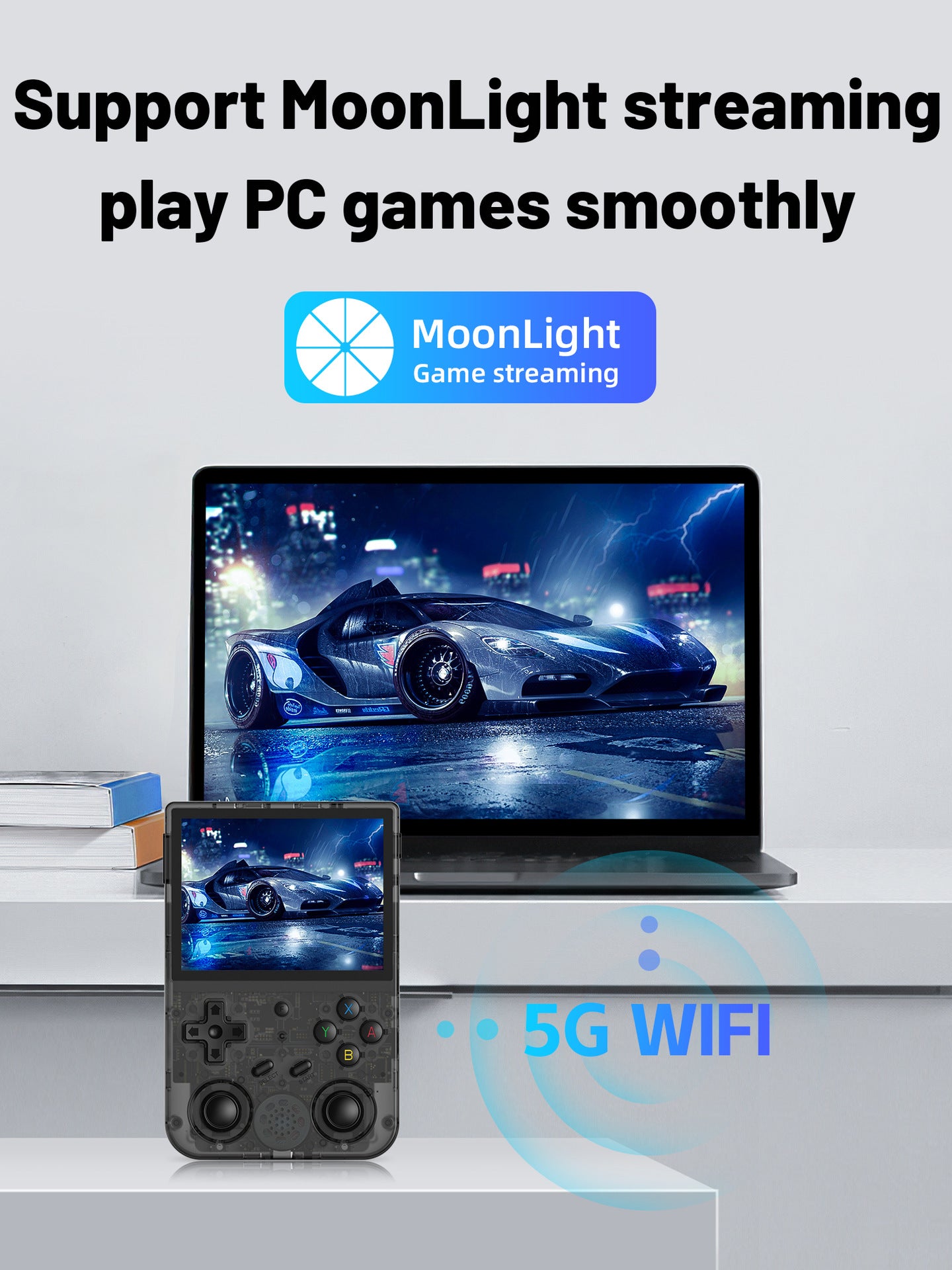 Open Source Handheld Game Console with Android System and PS2 Compatibility
