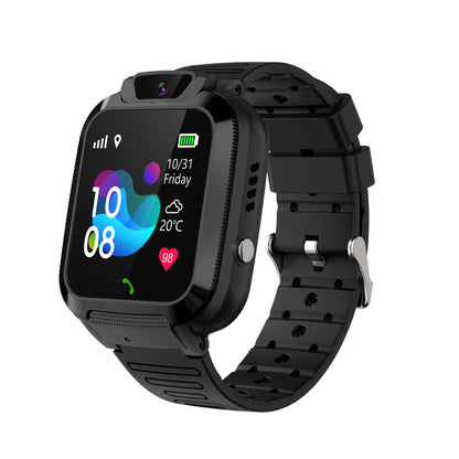 Smart Watch 2G Kids Tracker Phone - GPS Finder Locator, Anti-Lost, Camera, SOS Call, GSM SIM, Alarm, Toy Gift for Children and Babies