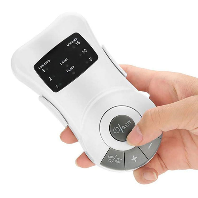 Low-Frequency Pulse Rhinitis Instrument Physiotherapy Massager with Infrared Therapy and Anti-Snoring Device