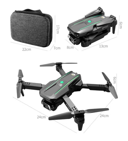 Foldable Four-Axis Drone with Obstacle Avoidance for HD Aerial Photography and Remote Control