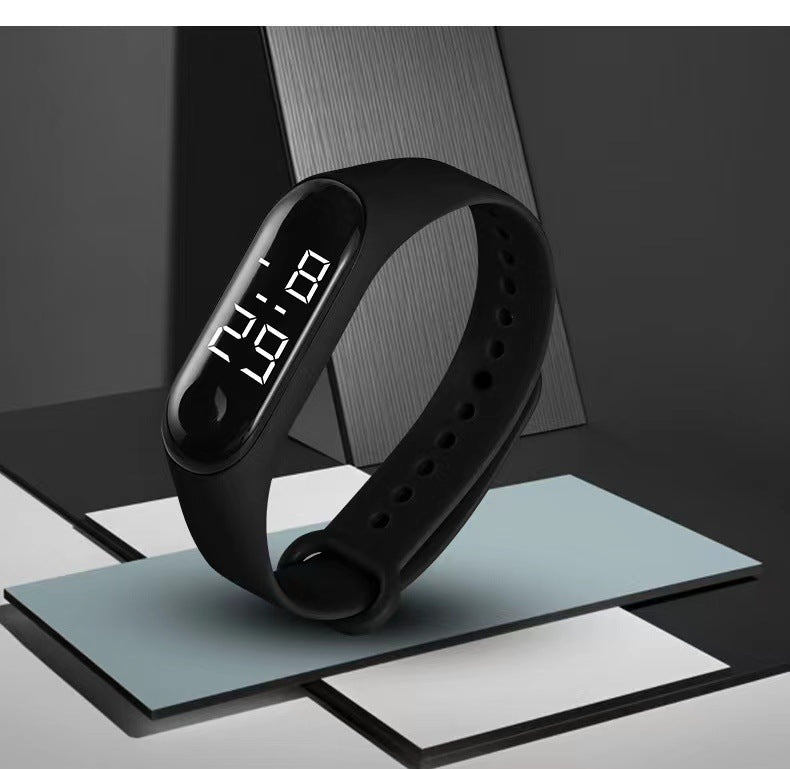 Waterproof LED Electronic Watch for Kids, Fashionable and Sporty Design