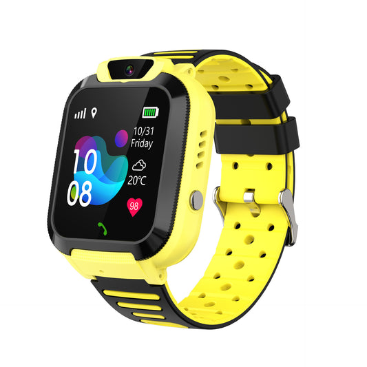 Smart Watch 2G Kids Tracker Phone - GPS Finder Locator, Anti-Lost, Camera, SOS Call, GSM SIM, Alarm, Toy Gift for Children and Babies