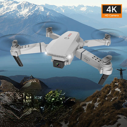 High-Definition Aerial Photography UAV with Dual-Camera, Folding Four-Axis Aircraft, and Fall-Resistance Features
