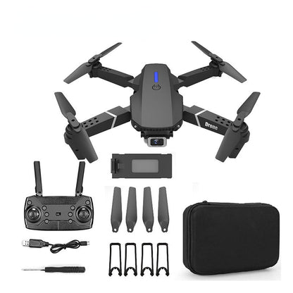 High-Definition Aerial Photography UAV with Dual-Camera, Folding Four-Axis Aircraft, and Fall-Resistance Features