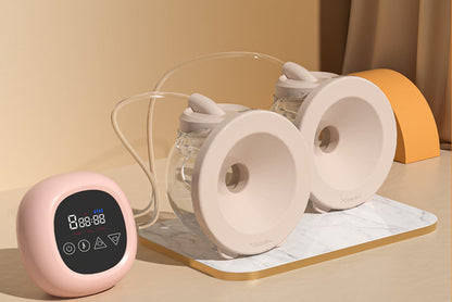 Bilateral electric Breast pump automatic suction silent painless milk collector