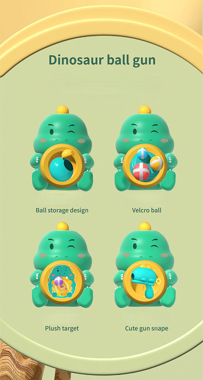 Children dinosaur soft ball outdoor interactive competitive toy soft gun